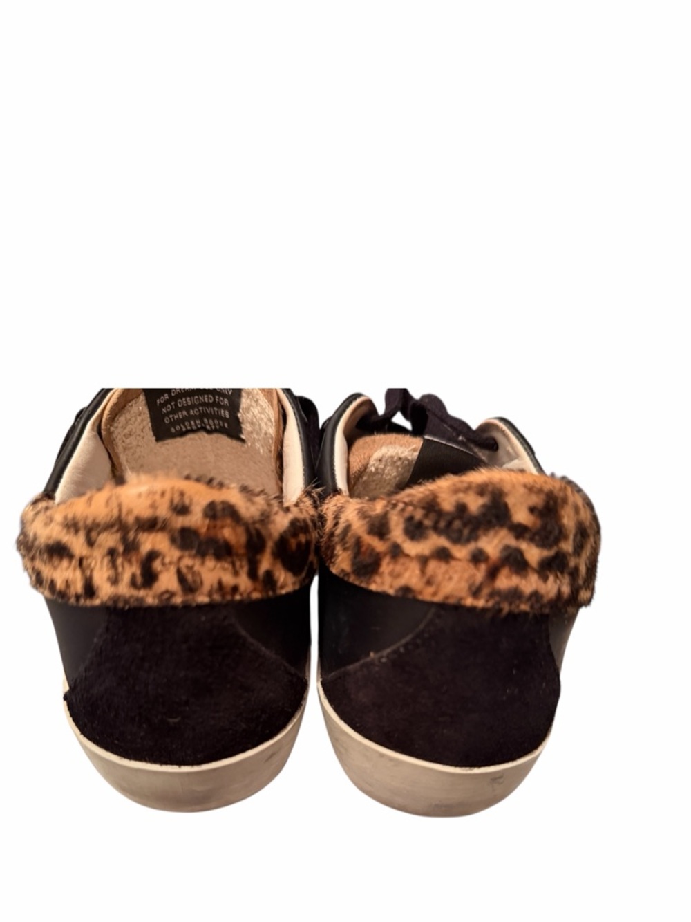 Golden Goose Superstar Pony Hair ,Leopard Print Sneakers - Picture 10 of 16